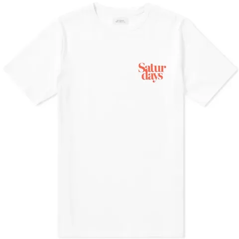 Saturdays Miller Chest Logo Tee
