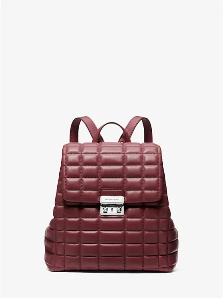 Tribeca Small Quilted Leather Backpack