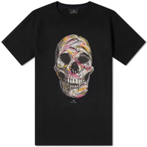 Multicoloured Skull T-Shirt