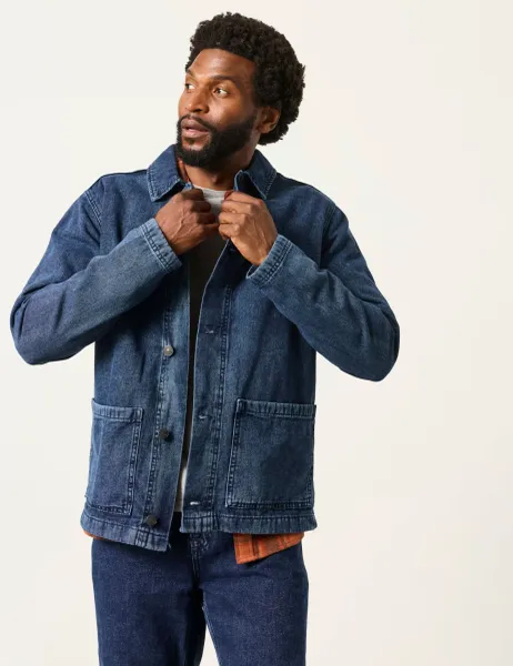 FatFace Denim Worker Jacket