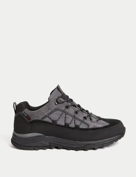 Marks & Spencer Waterproof Walking Shoes Charcoal Mix
