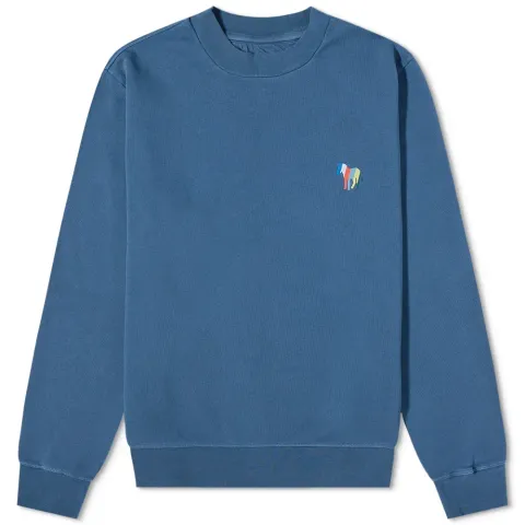 New Zebra Logo Crew Sweat