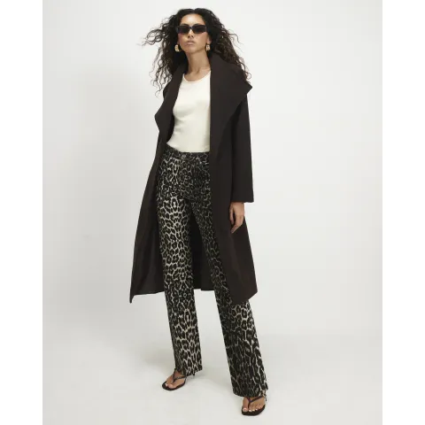 River Island Belted Longline Robe Coat