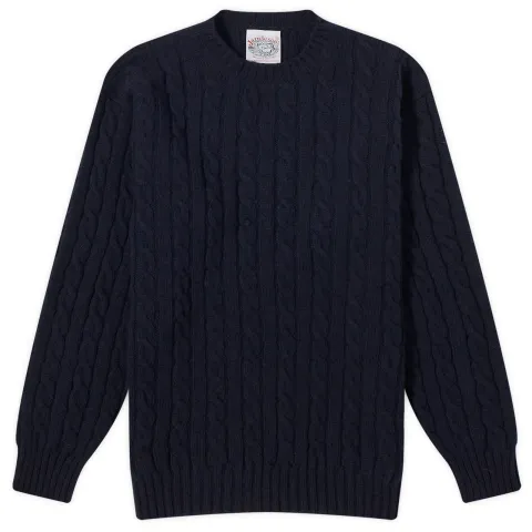 Jamieson's of Shetland Cable Crew Knit