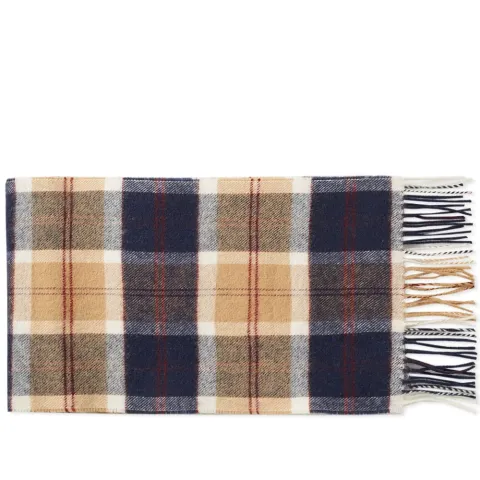x Johnstons Check Scarf