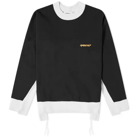 Panel Fleece Logo Sweat