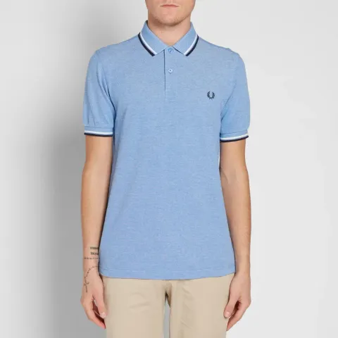 Fred Perry Slim Fit Twin Tipped Polo