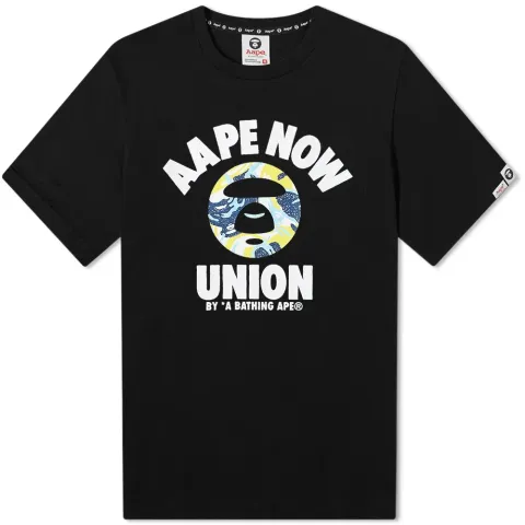 AAPE Camo Pattern College T-Shirt