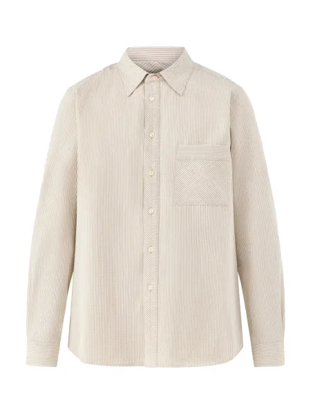 Stitch Stripe Seersucker Shirt