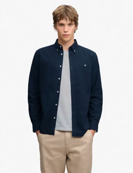 Superdry & Co Relaxed Fit Pure Cotton Oxford Shirt