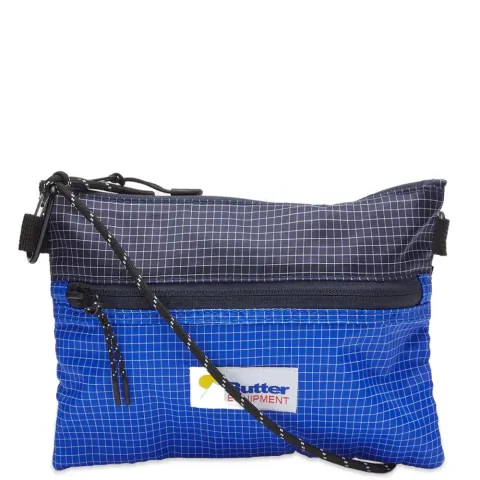 Panelled Ripstop Side Bag
