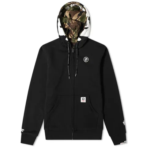 AAPE Ape Face Reversible Zip Hoody
