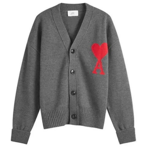 AMI Large A Heart Cardigan