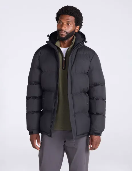 Mountain Warehouse Snow Water Resistant Padded Jacket Black