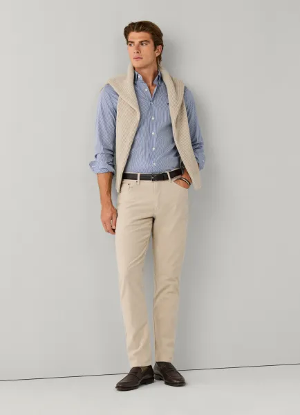 Hackett Regular Fit Trinity Moleskin Trouser