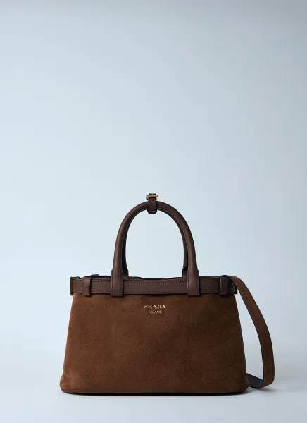 Mini Suede Belt Handbag