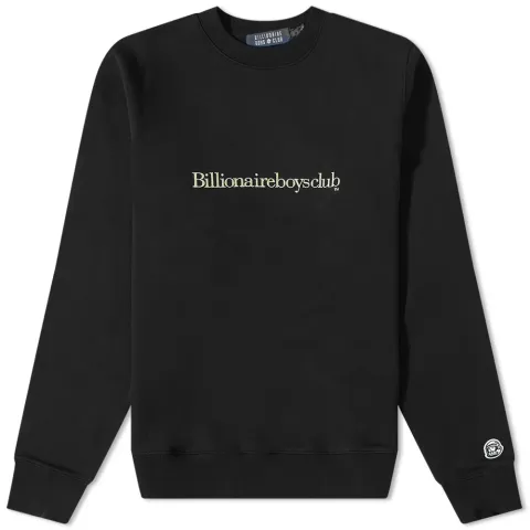 Serif Logo Crew Sweat