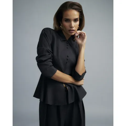 River Island Cinch Waist Shirt