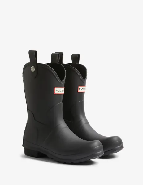 Hunter Cowboy Boot Wellies Black