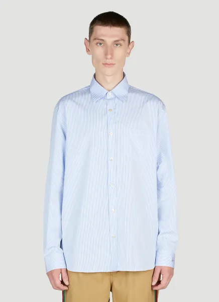 Pinstripe Essential Shirt