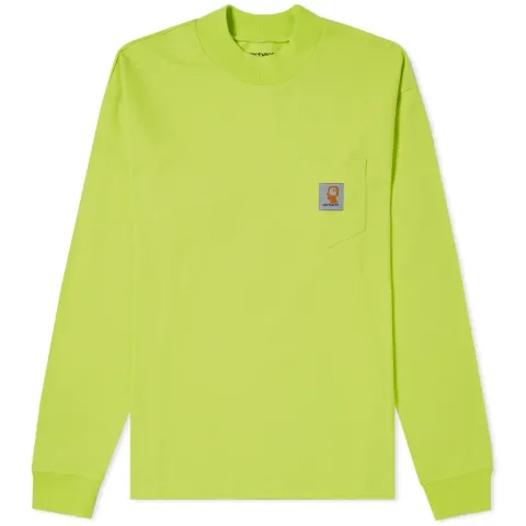 x Carhartt Long Sleeve Swan Mock Neck Tee