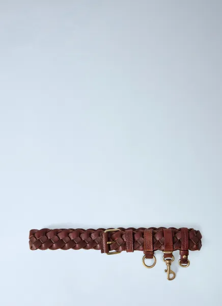 Woven Leather Belt
