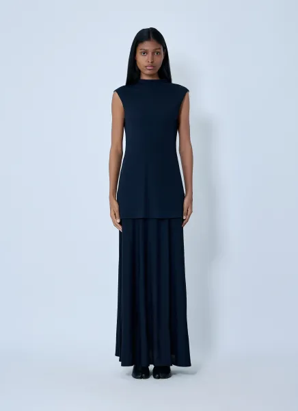Viscose-Blend Dress