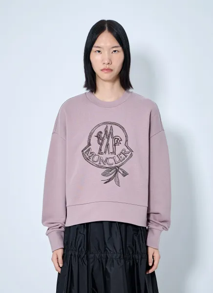 Logo Embroidered Sweatshirt