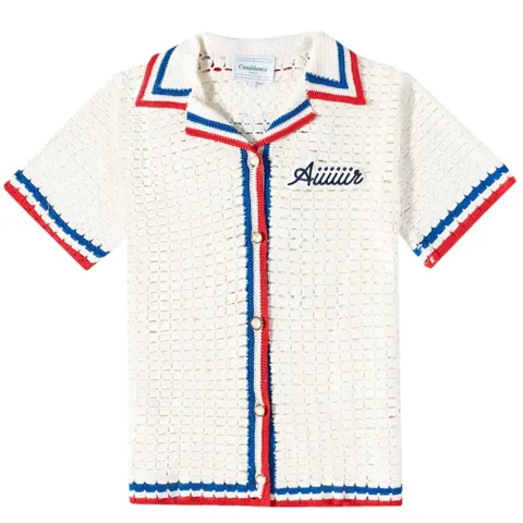 Aiiiiir Crochet Knit Shirt