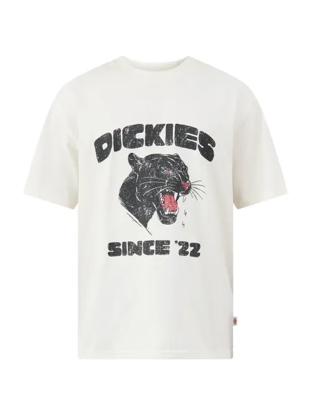 Dickies McDermitt Cotton Short-Sleeved T-Shirt - Egret