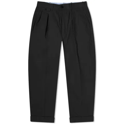 2 Pleats Twill Pant