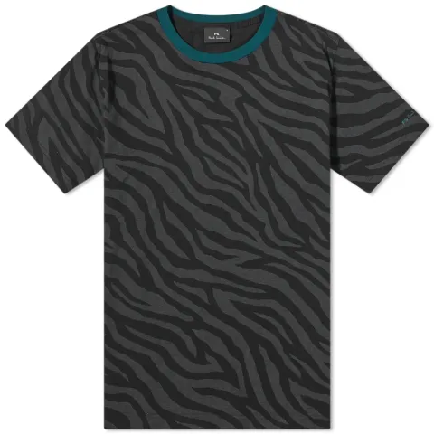 Zebra All Over Print T-Shirt