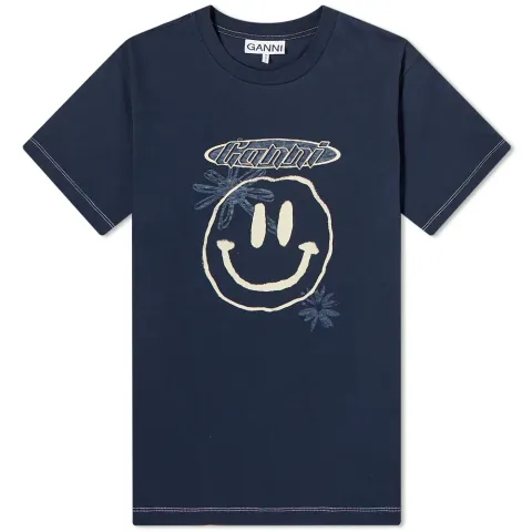 Basic Jersey Smiley Relaxed T-Shirt