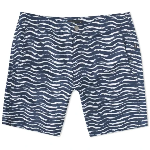Calder 7.5" Painted Waves Swim Short