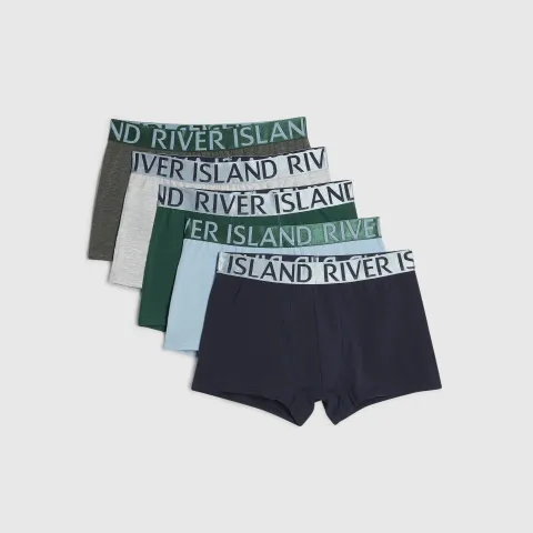 River Island Multicolour Pack Of 5 Trunks