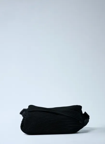 Pleated Crossbody Bag
