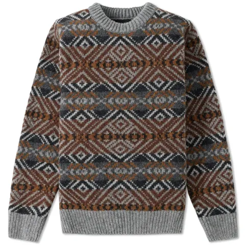 Howlin' No Comprendo Fair Isle Crew