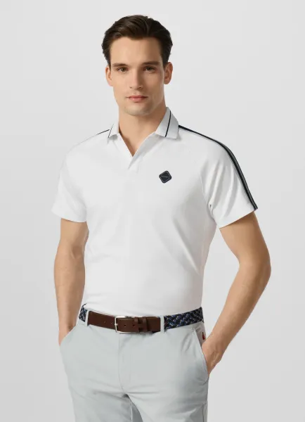 Classic Fit Short Sleeve Tape Polo