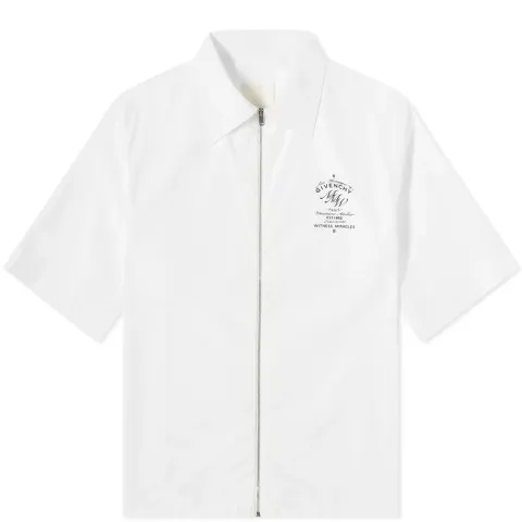 MMW Crest Logo Zip Shirt