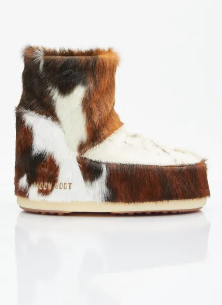 Icon Low No Lace Pony Boots