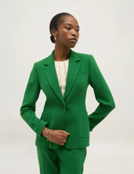 Hobbs Lightweight Tailored Jacket Green
