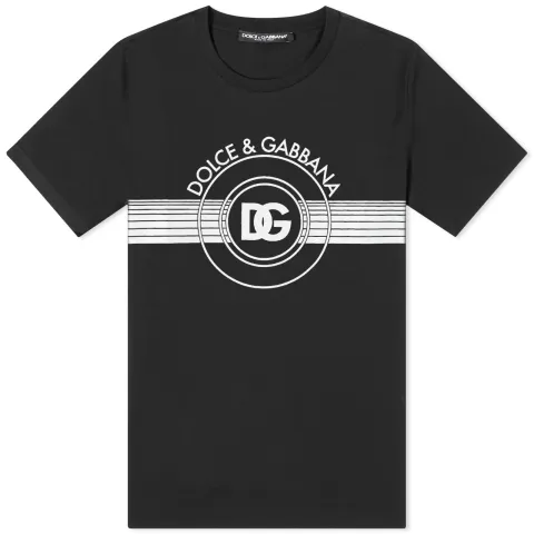D&G Band Print T-Shirt