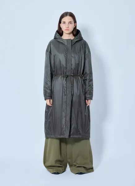 Max Mara Hooded Quilted Coat