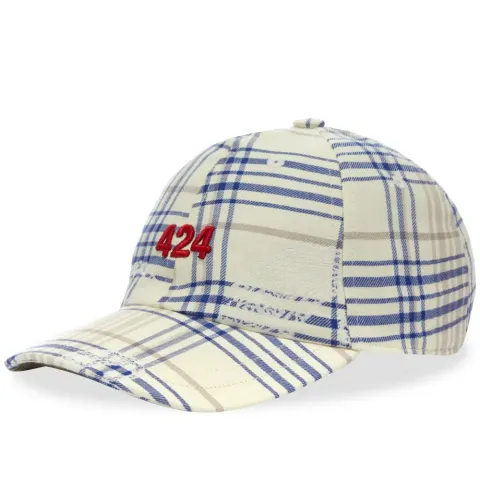 Paisley Printed Check Cap