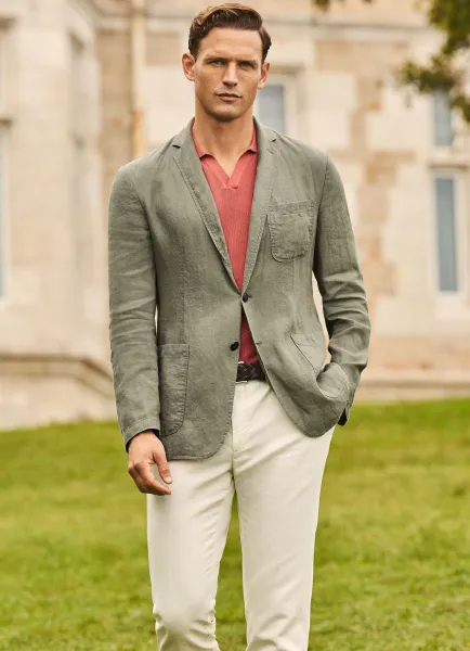 Lightweight Linen Blazer