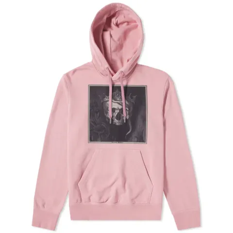 Placement Skull Print Hoody