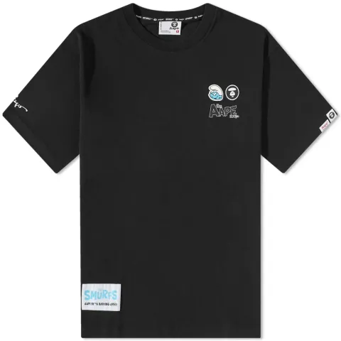 AAPE x Smurfs Outline Smurf T-Shirt