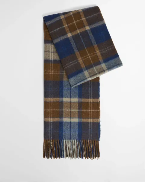 Brack Patchwork Tartan Wool Scarf