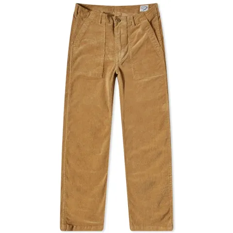 Slim Fit Fatigue Corduroy Pants