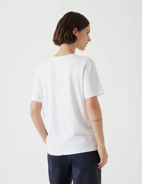 HUSH Pure Cotton T-Shirt White